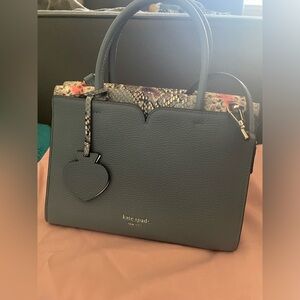 Kate Spade Spencer Snake Embossed Medium Satchel
